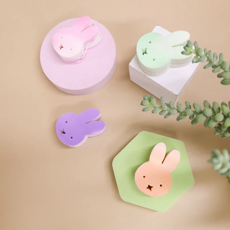 Soplo de polvo Kawaii Miffy, maquillaje seco y húmedo, esponja de huevo, herramienta de maquillaje líquido, regalo de Navidad para niños y niñas