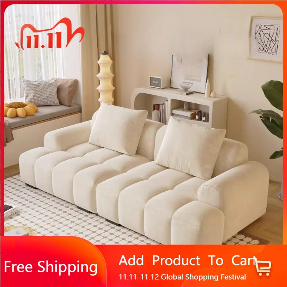 

Ergonomic Luxury Living Room Sofa Nordic Lounger Relaxing Adults Lounge Sofa Family Elegant Canape Service Divano Home Furniture