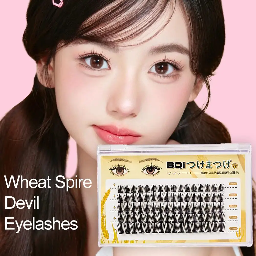 High-end DIY Wheat Ear Spire False Eyelashes Natural Eyelash Lashes Lashes Volume Extension Mink Faux Individual Tray Mixed A8B2