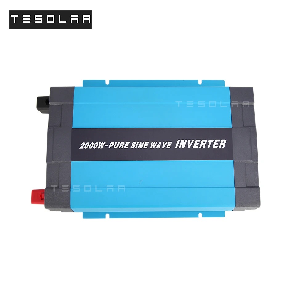 2000W Pure Sine Wave Off Grid Inverter 12V 24V 48V DC Input Voltage Converter 110V 220V AC For Home Appliance Outdoor  Portable