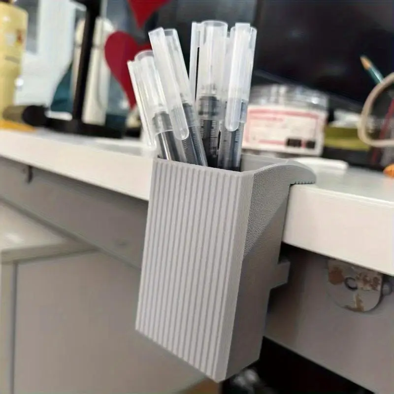 Accesorios para Pintura de Diamantes 5D, Soporte para Bolígrafos de Punta Fina, con Clip de Fijación, Caja de Almacenamiento, Soporte para Bolígrafos de Colores, Herramienta de Bordado DIY