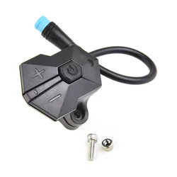 High Quality Ebike Electric Scooter Bafang 850C Instrument Button DIY Fahrradteile Panel Parts Replace Schwarz