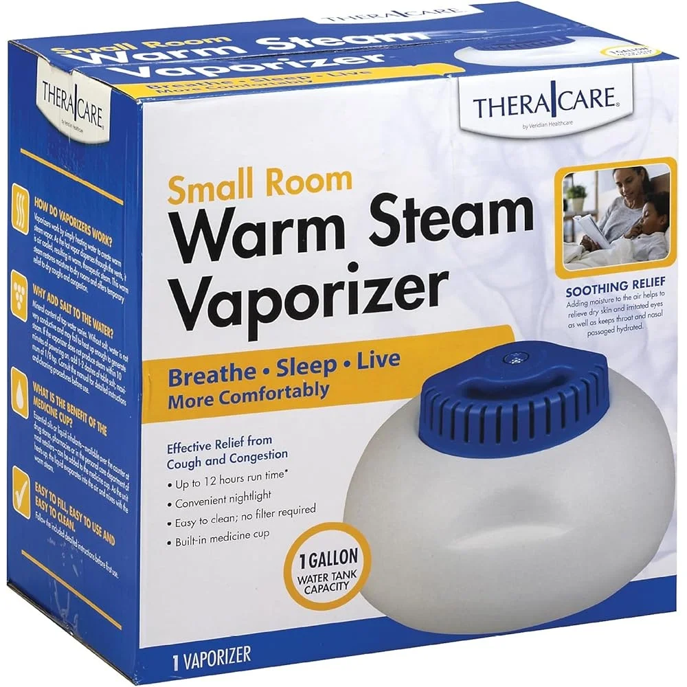 Натуральный теплый паровой испаритель для небольших помещений, облегчение холодного заложенности, фильтр не требуется, бесшумная работа, время работы 12 часов работы