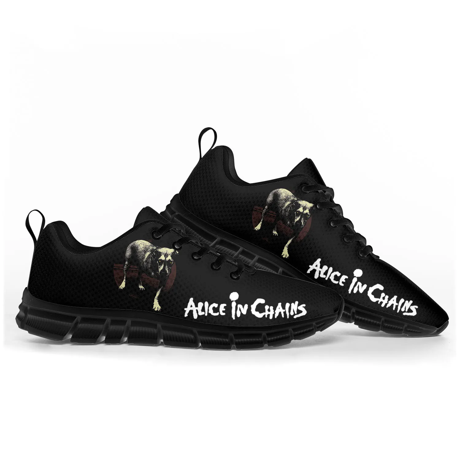 Alice In Chains Metal Rock Band Pop Sports Shoes Mens Womens Teenager Kids Children Sneakers Custom High Quality Couple Shoes