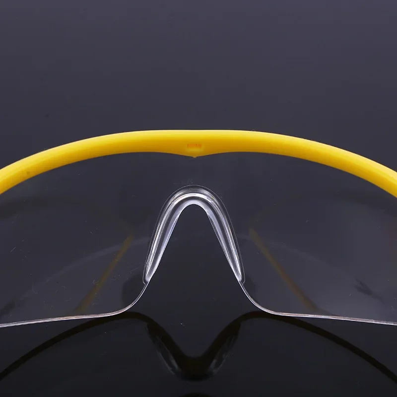 Anti-fog high definition pull-up leg goggles, four-bead transparent windproof sand dust-proof glasses mask