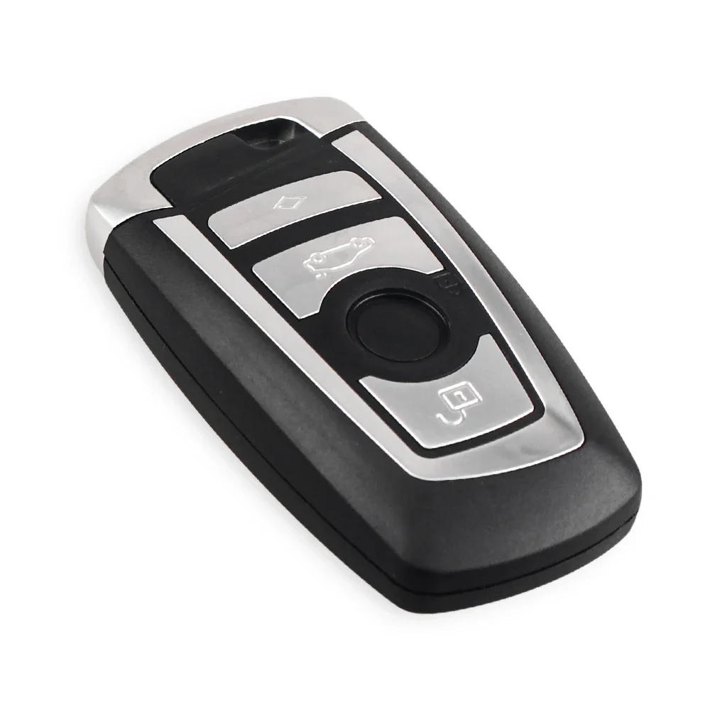 KEYYOU Car Remote Smart Key Case Shell For BMW 3 5 7 Series X5 E90 E92 E93 F10 F20 F30 F40 Replacement Keyless Entry Card Parts