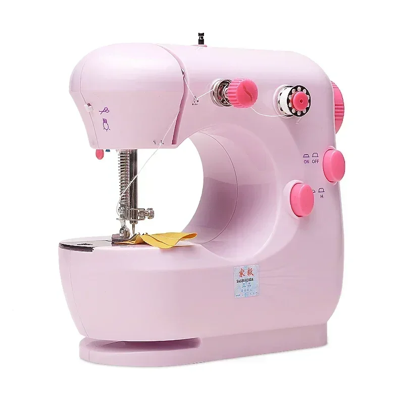 Overlock Machine Desktop Sewing Machine Everything for Sewing Machines Essential for Beginners Trimmers Handy DIY Mini Portable