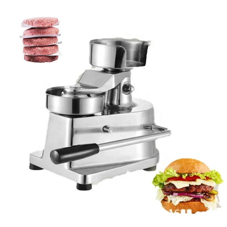 

Manual Burger Maker Small Beef Meatloaf Making Equipment Meat Processing Machinery Home Hamburger Patties Forming Machine Price