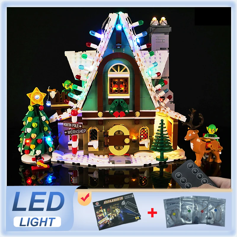 

DIY RC LED Light Kit For LEGO 10275 Elf Club House (Only LED Light,Without Blocks Model)