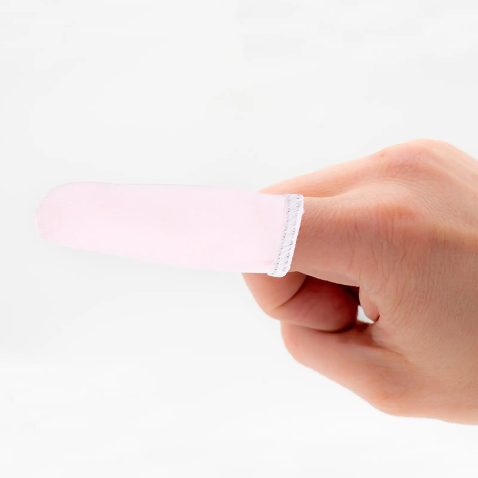 

100Pcs Comfortable Cotton Finger Covers Absorb Sweat Reusable Protective Fingertips Covers for Cooking Gardening Art Sculpture