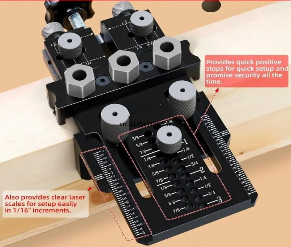 for-dowel-jig-kit-adjustable-pin-punch-locator-with-quick-stop-limit-woodworking-clamping-positioning-tool