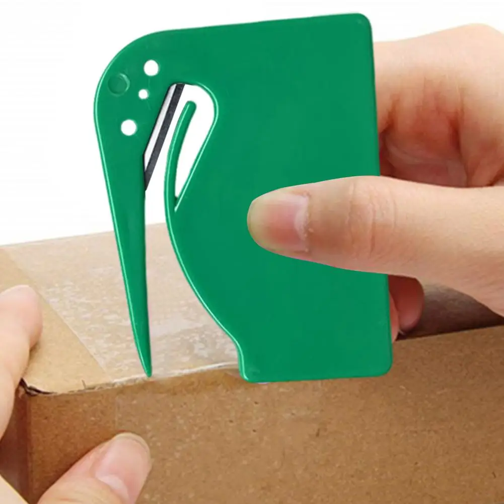 Резак для листов с острым скрытым лезвием, безопасный дизайн, открывалка для конвертов, резак для бумаги, резак для оберточной бумаги, инструмент для открывания упаковки Hj단기