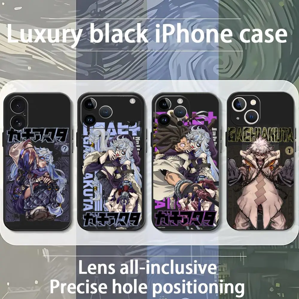Чехол для телефона SO COOL GACHIAKUTA для iPhone 17, 16, 15, 14, 13, 12, 11, XS XR Plus Mini Pro Max, мягкий черный противоударный чехол Чехол для телефона SO COOL GACHIAKUTA для iPhone 17, 16, 15, 14, 13, 12, 11, XS XR Plus Mini Pro Max, мягкий черный противоударный чехол