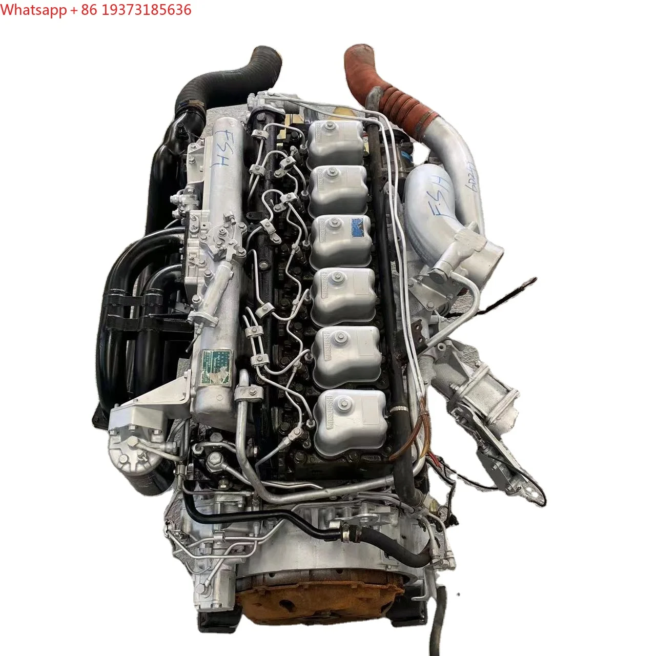 For 6 Cylinder  6D24T Used diesel Engine for Mitsubi Shi Turbo Transmission Engine