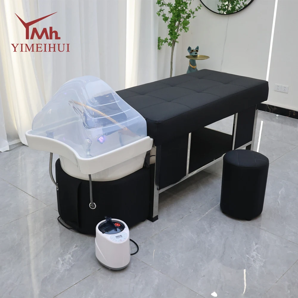 

Thai Hair Washing Salon Nursing Therapy Headspa Water Circulation Spa Massage Shampoo Bed with head water