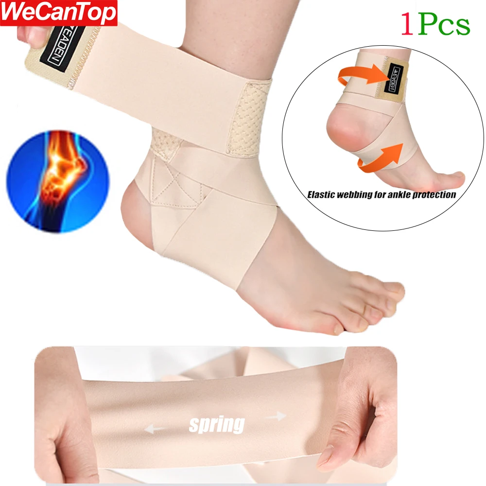 1Pcs Ultrathin High-Elastic Ankle Wraps Ankle Brace Support for Men Women Kids - Adjustable Compression Ankle Sleeves for Sports