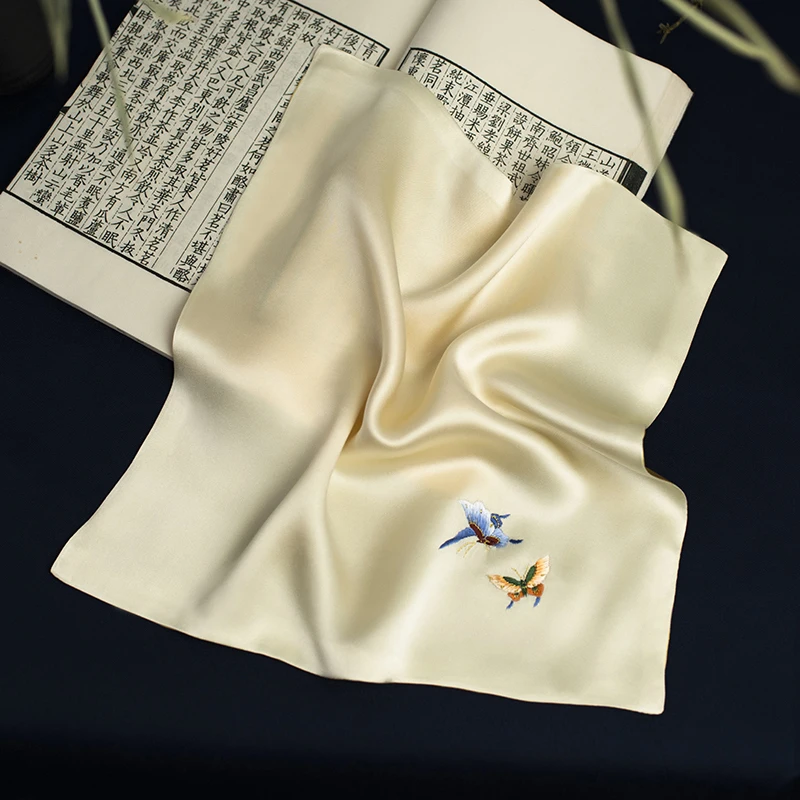 silk-handkerchief-women's-hanfu-small-square-scarf-gift-suzhou-silk-hand-towel-embroidered-design-chinese-traditional-style