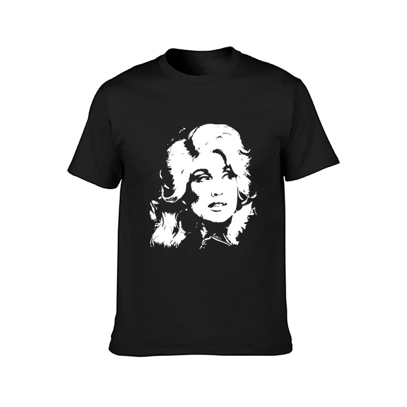 dolly parton art and dolly parton digital art T-Shirt oversize t-shirts man anime t shirts sweat shirts, men