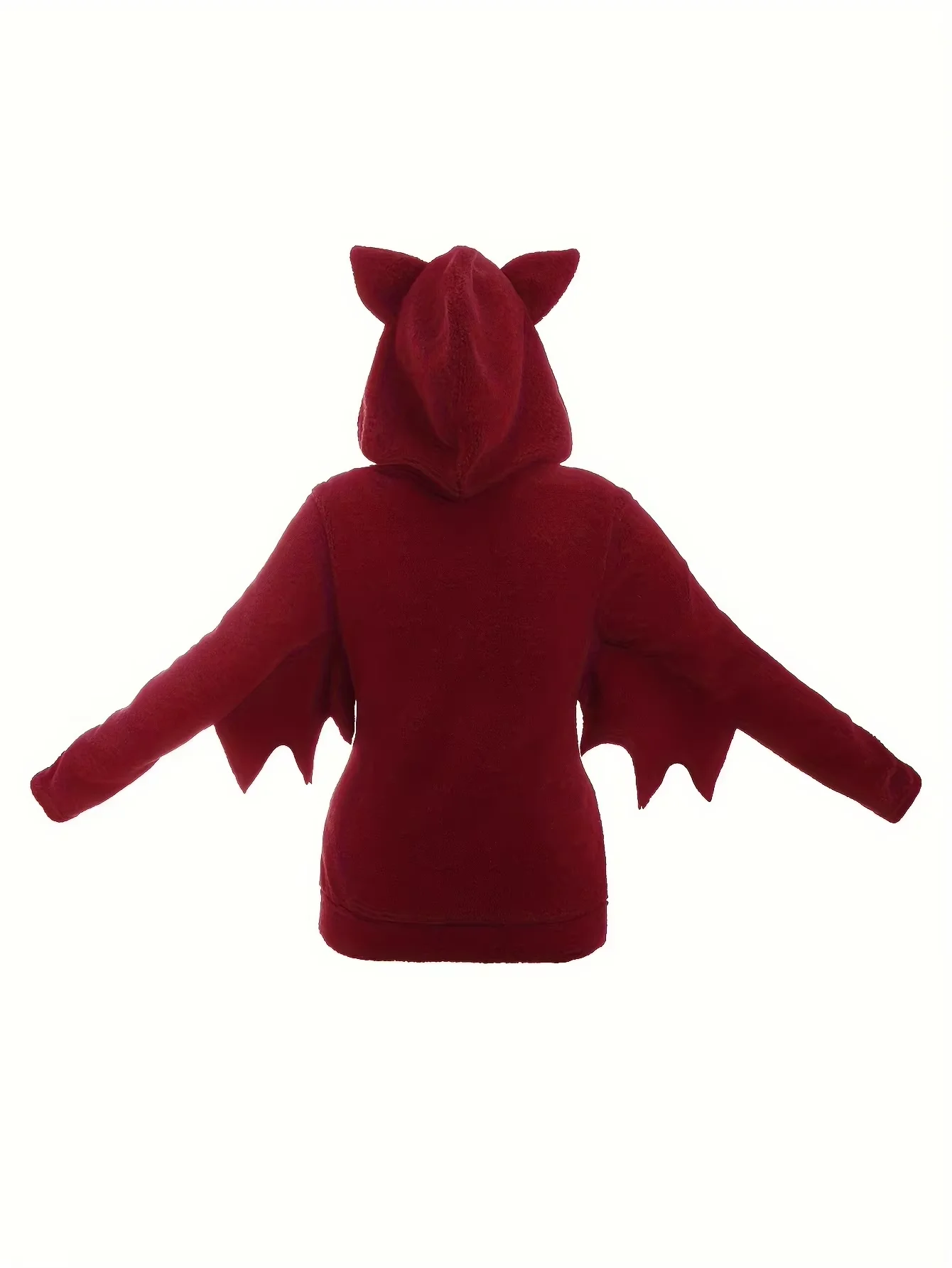 الأوروبية والأمريكية أزياء المرأة الخريف والشتاء جديد بلون سميكة القط الأذن سستة كوكو صغيرة امبسوول مقنعين سترة