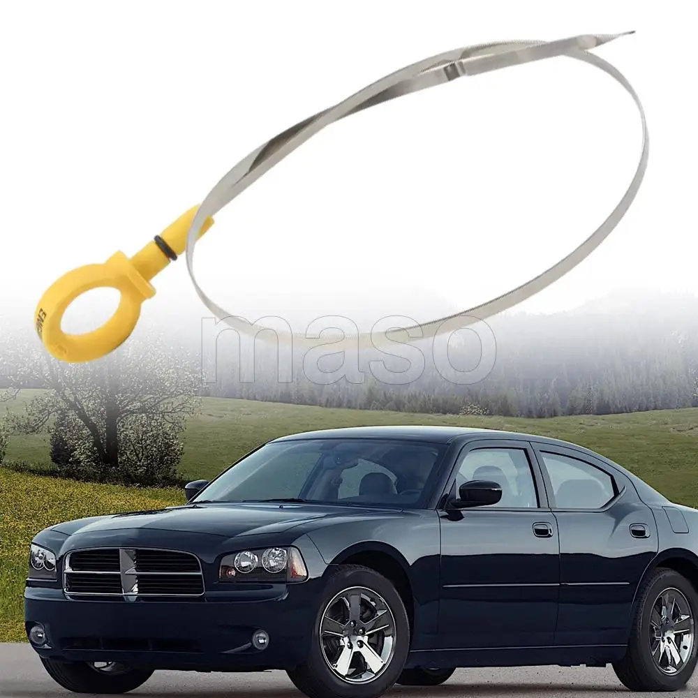 

For Chrysler 300 Dodge Charger Magnum equipped with V6 2.7L 2005-2010 Car Engine Oil Level Dipstick 4792863AA 04792863AB