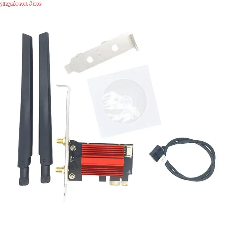 

E8BA PCIE Wireless Adapter WiFi 5 Networking Card 802.11AC 1200mbps Double Band