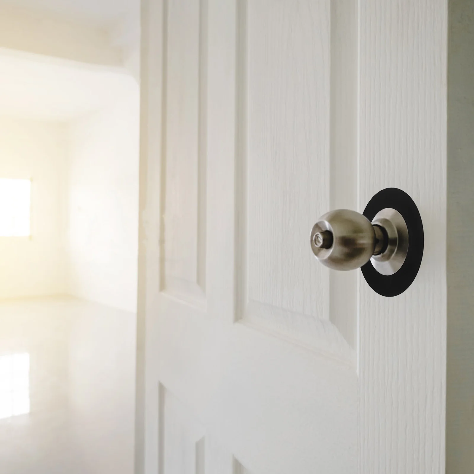 

Bedroom Door Lock Repair Plate Stainless Steel Round Thickened Reinforcement Backplate Fixing Cover Door Backplate