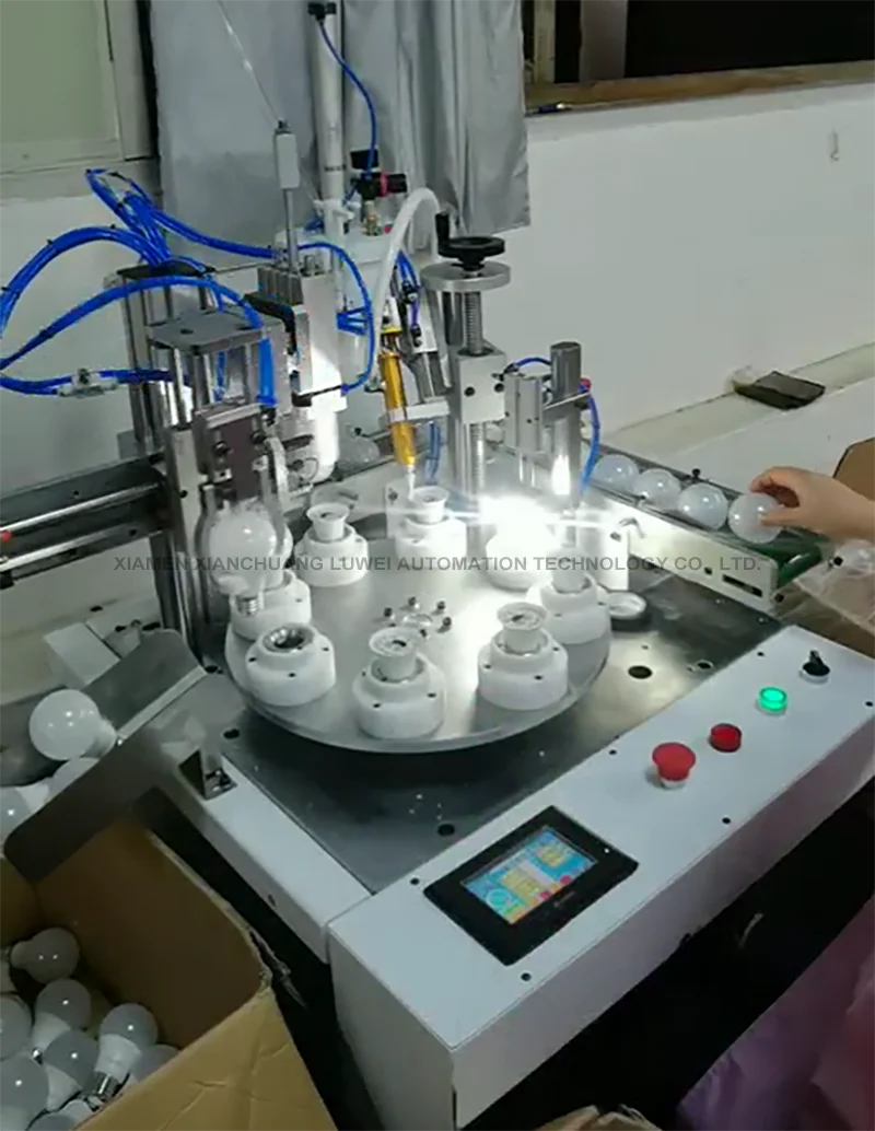 custom machine to make housing led bulb