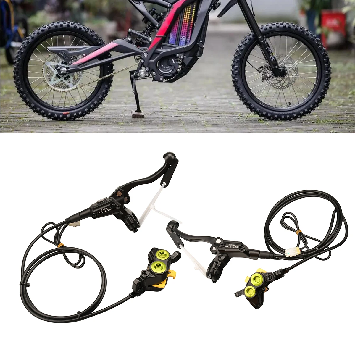 

For SURRON Light Bee X Electric Motorcycles Original Brake System Parts Brake Pump For Segway X260 Dirt bike Accessories