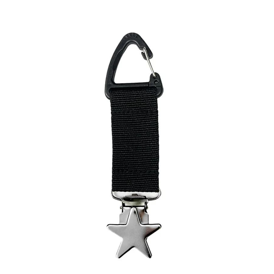 السفر في الهواء الطلق القش قبعة كليب المحمولة قبعة رفيق حقيبة كليب متعددة الأغراض في الهواء الطلق متعددة الألوان المتاحة قفاز المنظم