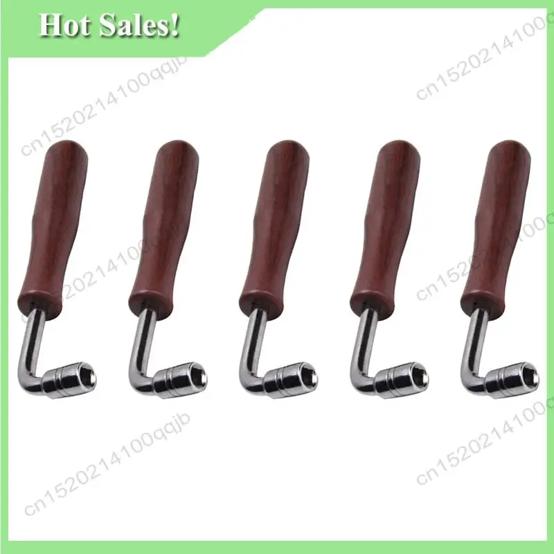 -FDDT 5X Piano Tuning Wrench L-Shape Piano Tuner Spanner Repair Tool Professional Wrench Piano Tuning Hammer