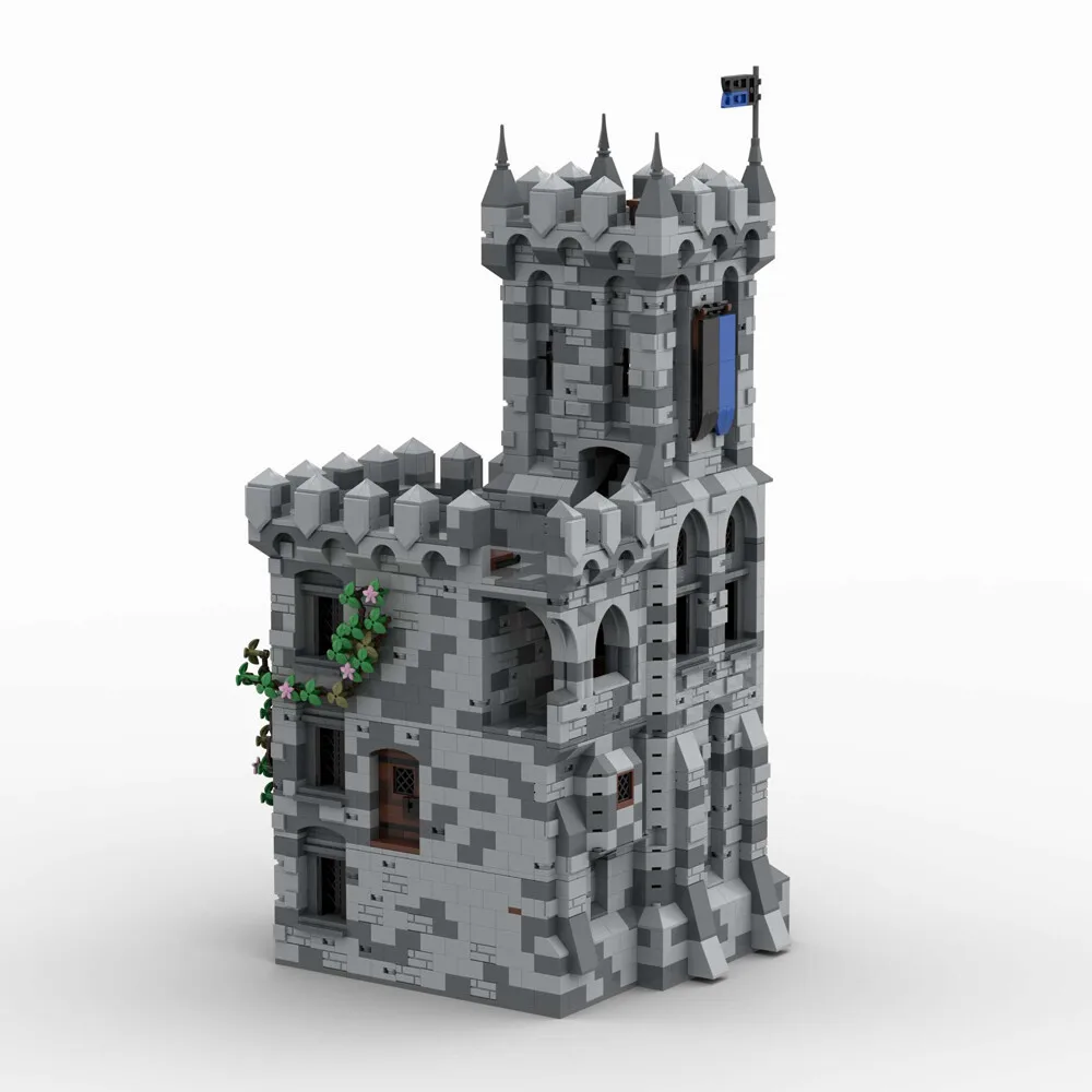 

MOC-131230 Расширение таверны и гвардии для деталей средневекового замка 4650.