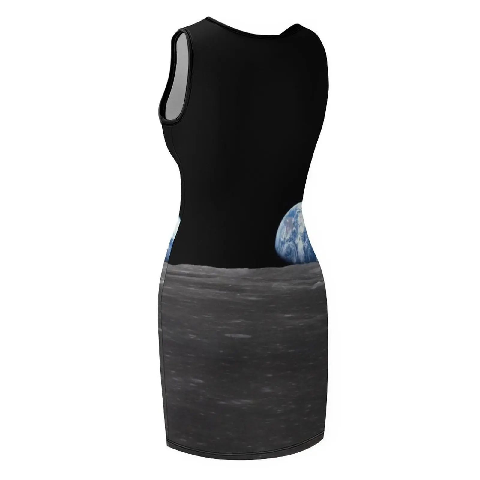 Earth Rising Over Moon، Apollo 11، 1969 فستان صيفي بدون أكمام للنساء 2025 فستان سهرة نسائي ملابس نسائية