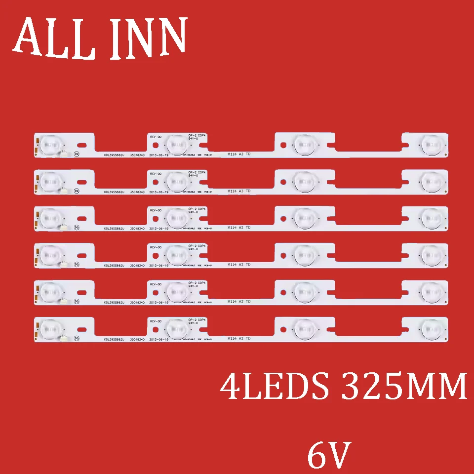 

Полосы светодиодной подсветки для SLE40F82M4 KDL40SS662U L40T20SMART 40L2400 40L540040 DL3944 40L2400U KDL39SS662U*35018340