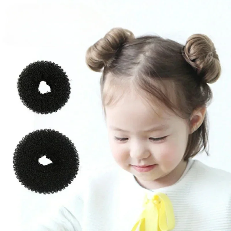 1Pc S M L Black/Brown/Ivory Magic Hair Bun Maker Donut Bagel For Hair Tools Hairpin Hair Accessories For Women Styling Braids