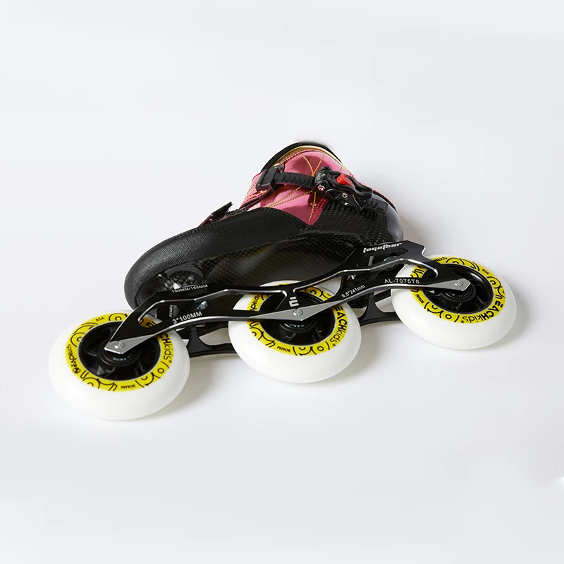 

EACHkids Professional Speed Skating Shoes for Adults Inline Speed Skates with Carbon Wheels for Boys and Girls