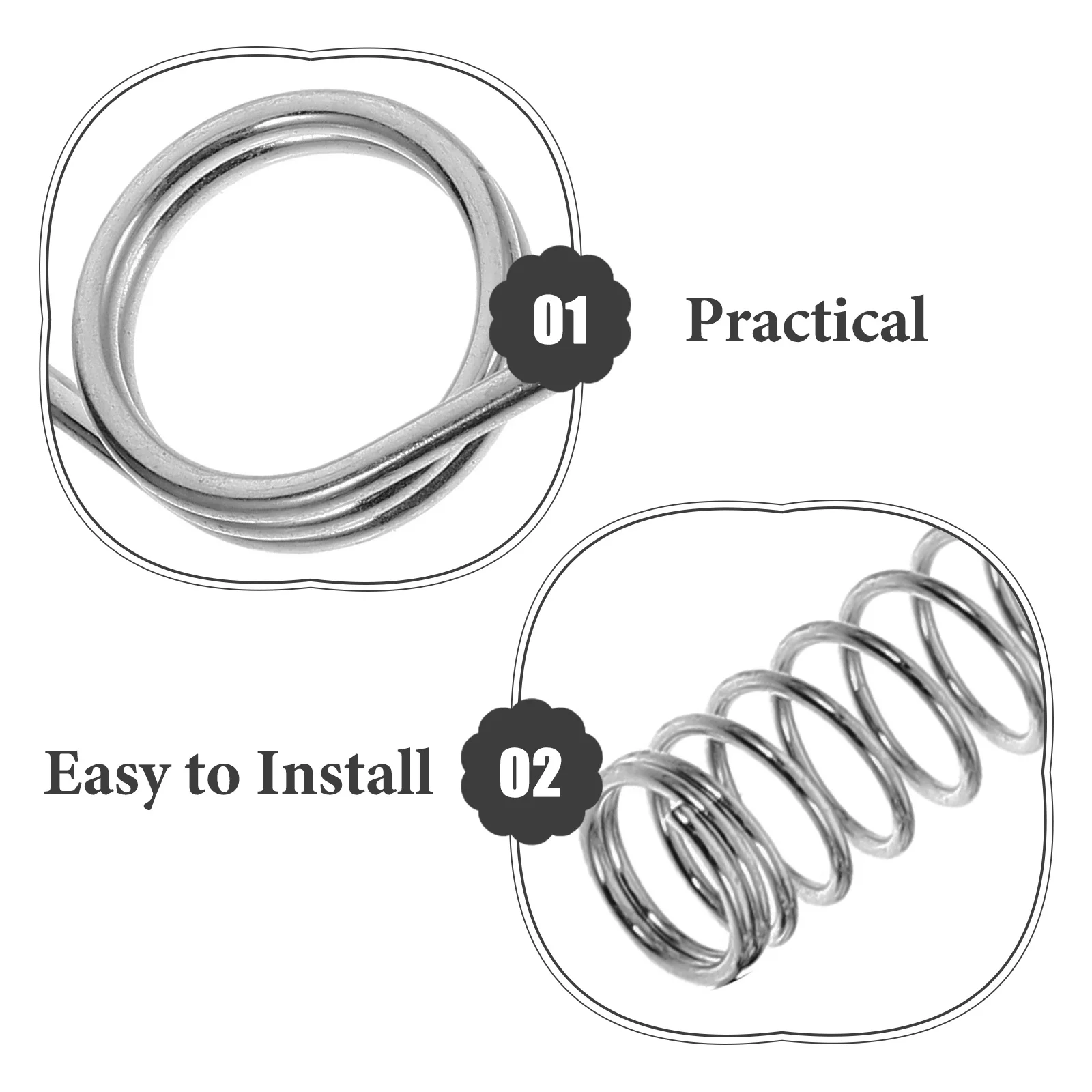 

1 set 1 Set Spring Kit Torsion Compression Springs For Motorcycle Brake Clutch Pedal Return Side Stand Springs Set Durable For