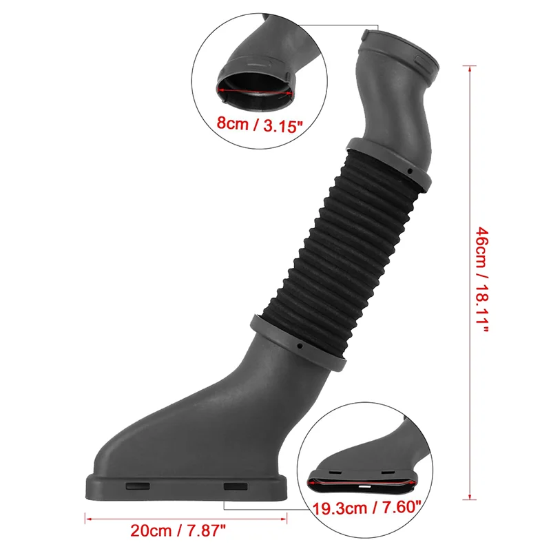 Автомобильный воздухозаборный шланг для Mercedes-Benz GL450 GL550 GL63 ML550 W166