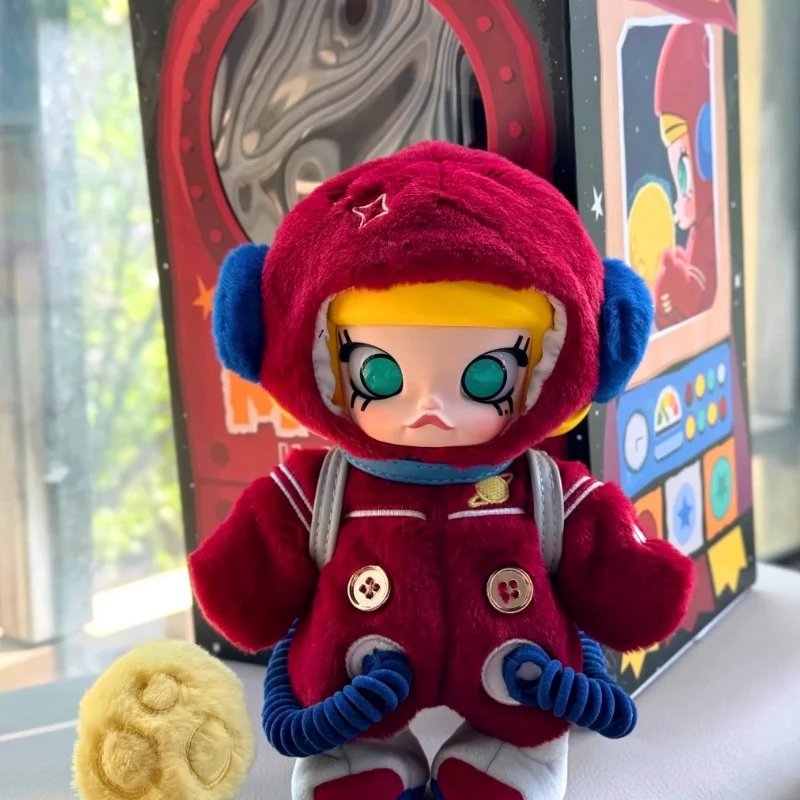 Genuine Pop Mart Molly Hello Moon 1/8 Articulated Doll Figure Fashion Gift Birthday Gifts For Girls Trendy Toys Ornaments Figure