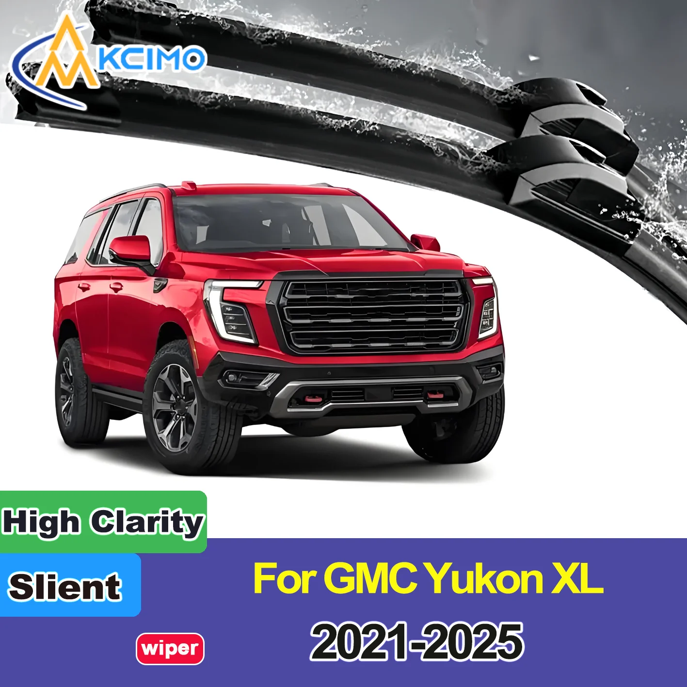 

2PCS New Front Windshield Wiper Blade for GMC Yukon XL 2021-2025 Chevrolet Suburban Cadillac Escalade ESV Front Windshield Brush