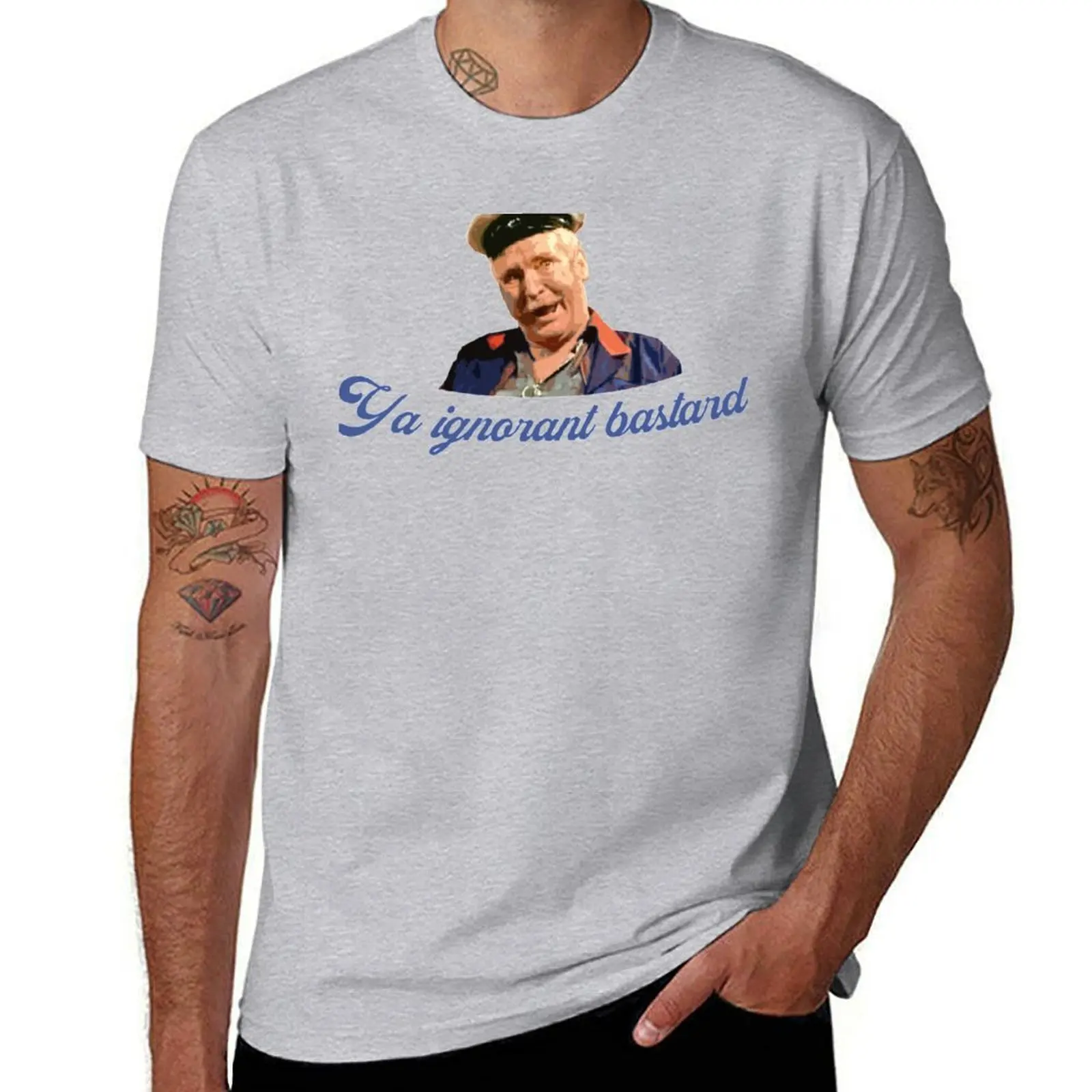 Pat Mustard (Ya ignorant bastard) T-shirt shirts graphic tees sweat plus size tops hippie clothes mens graphic t-shirts hip hop