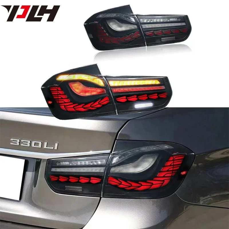 Car Tail Lights Replacement Tuning Parts Accessories for BMW 3 Series F30 F35 Car MP/ Dragon Scales/ Spoon Style Tail Lamp