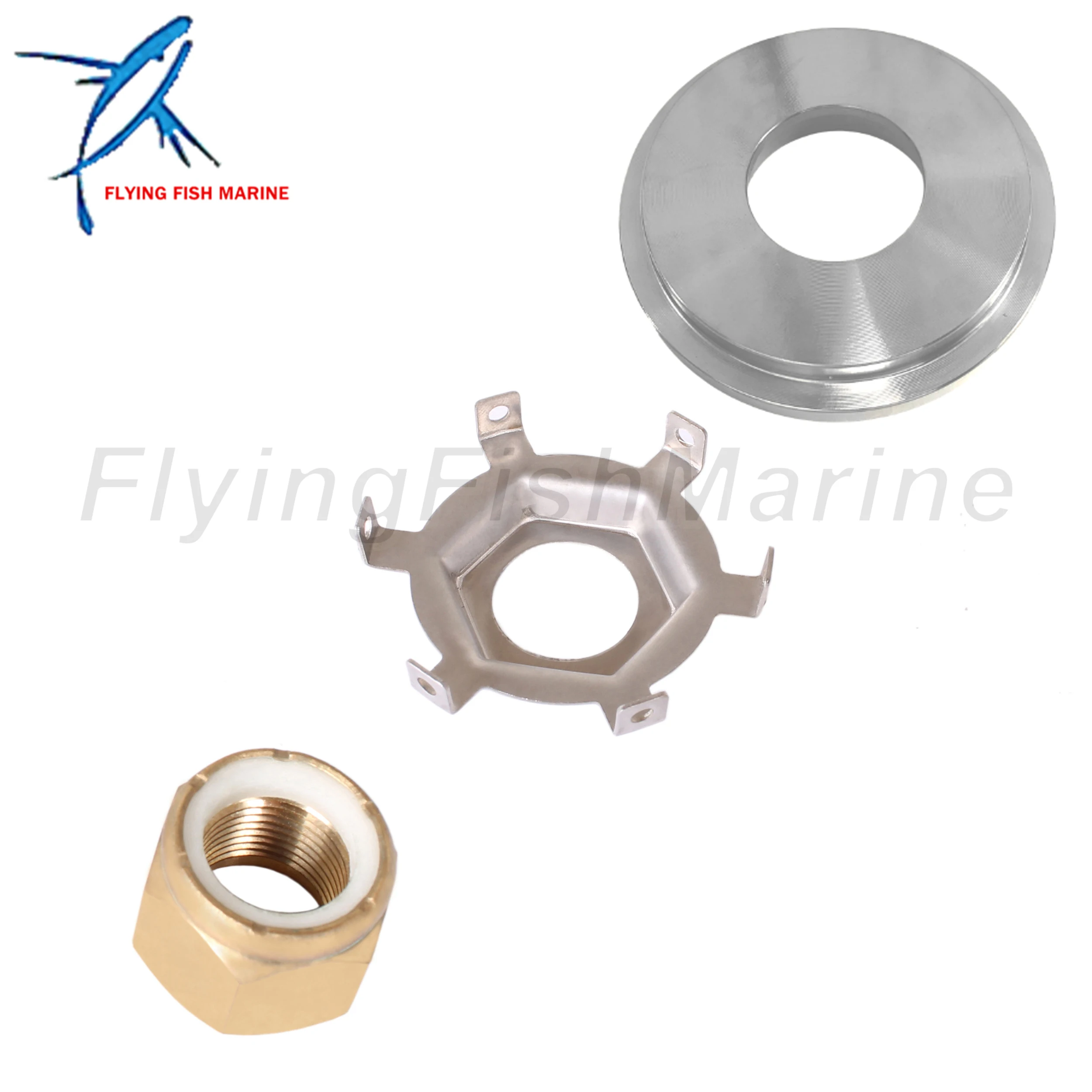 Boat Engine 13191A1 18-4221 13191Q01 Thrust Washer, 816629K 18-3200-9 Tab Washer for Mercury 40HP-150HP Propeller Hardware Kit
