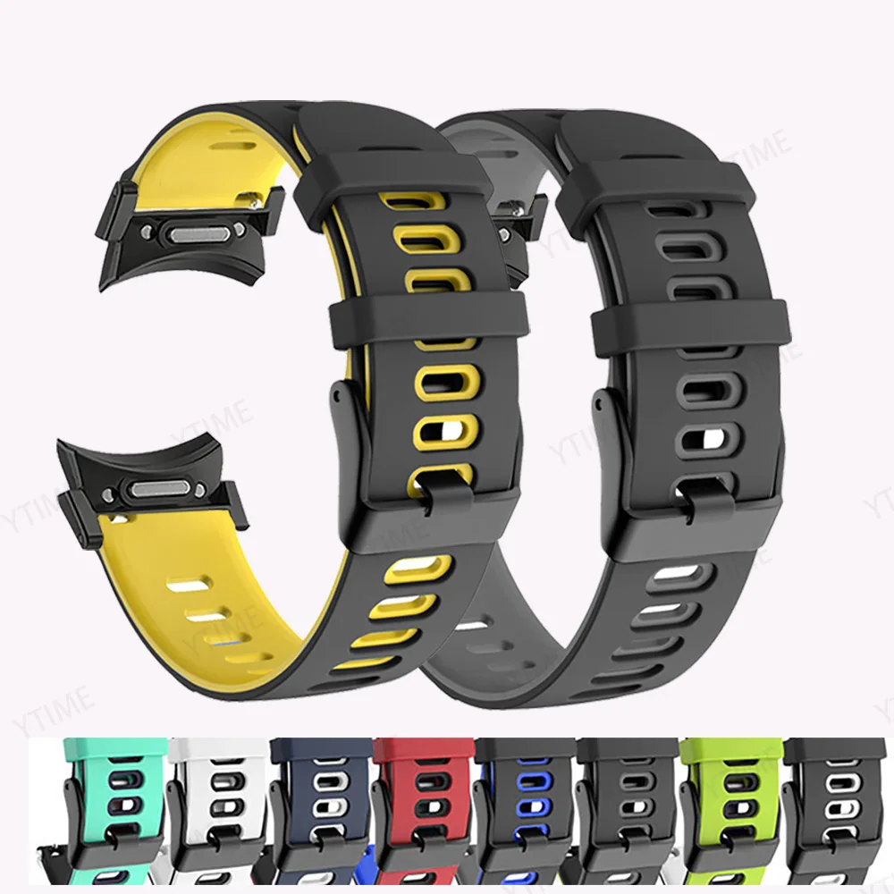 سيليكون كلاسيكي لساعة سامسونج جالاكسي ، سوار لمجرة 6 ، 4 ، 5 ، 5 برو ، 45 ، 4 ، 6 ، 40 ، 44 حزام ، 47 ، 43 ، 46 ، 42 في من