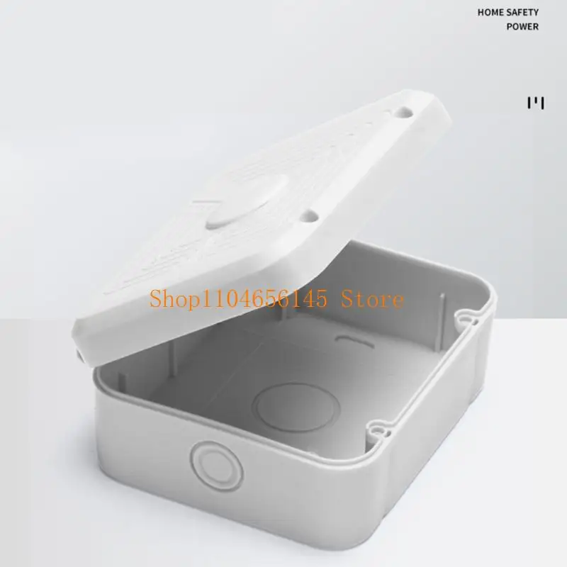 5asd 유니버설 스퀘어 보안 카메라 하우징 케이스 방수 감시 설치용 방수 ABS 플라스틱 용기