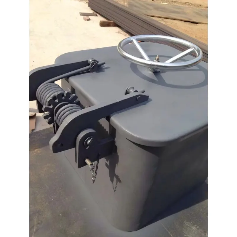 Steel Grey Eco-friendly C-Type Marine Hatch Cover with Quick Opening/Closing Feature 90