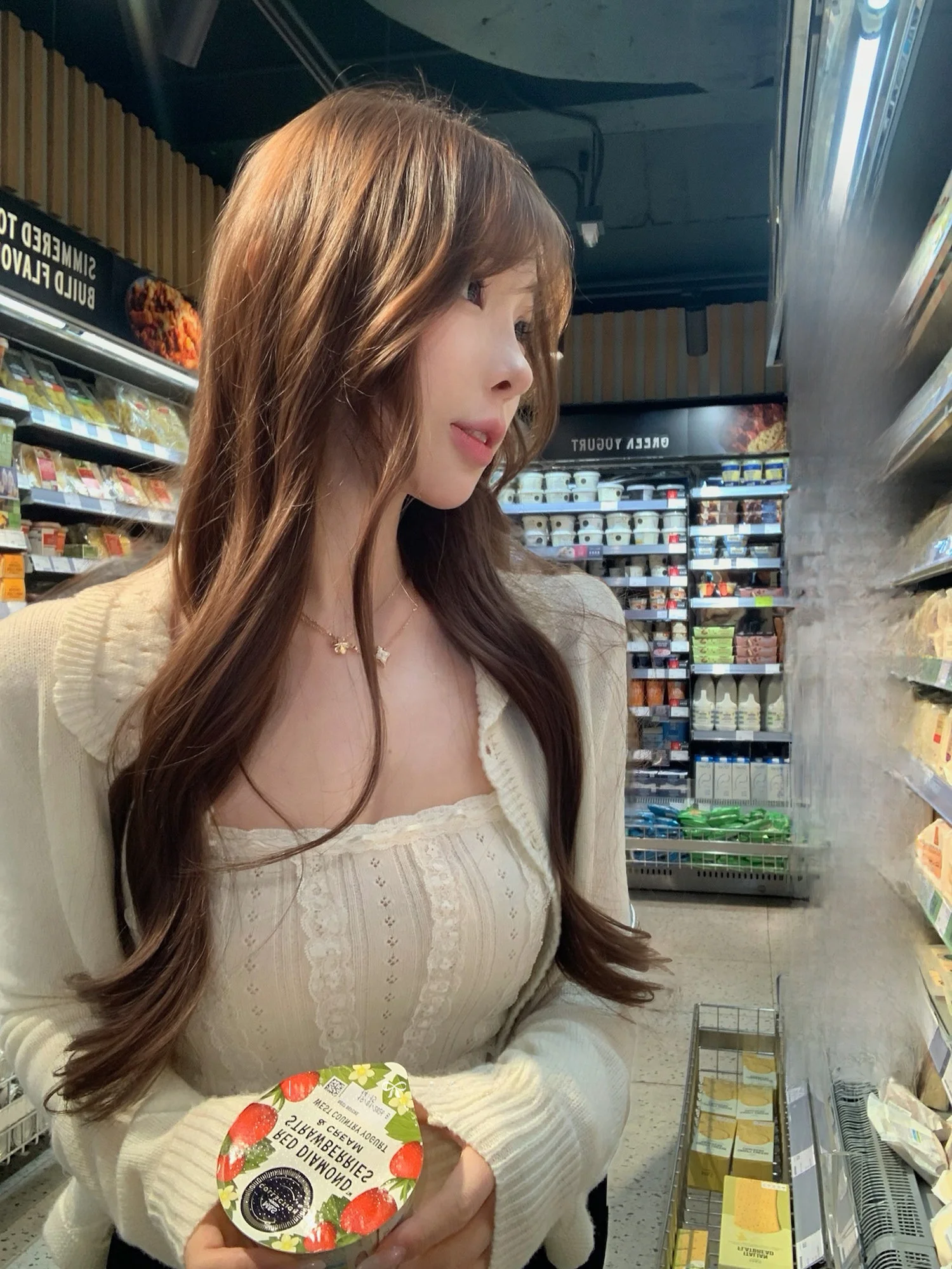 

Коллекция Lukira Spring: Женский вязаный кардиган из смесовой шерсти с кружевной отделкой, удлиненный, стандартный крой, однотонный