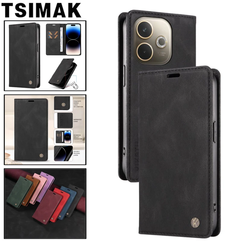 Für OPPO A5 Pro Fall Haut Freundliche Brieftasche Leder Flip-Cover für Oppo A3 A5 Pro A3x A5x oppoA5 EINE 5 A5pro 4G 5G Globale Fundas