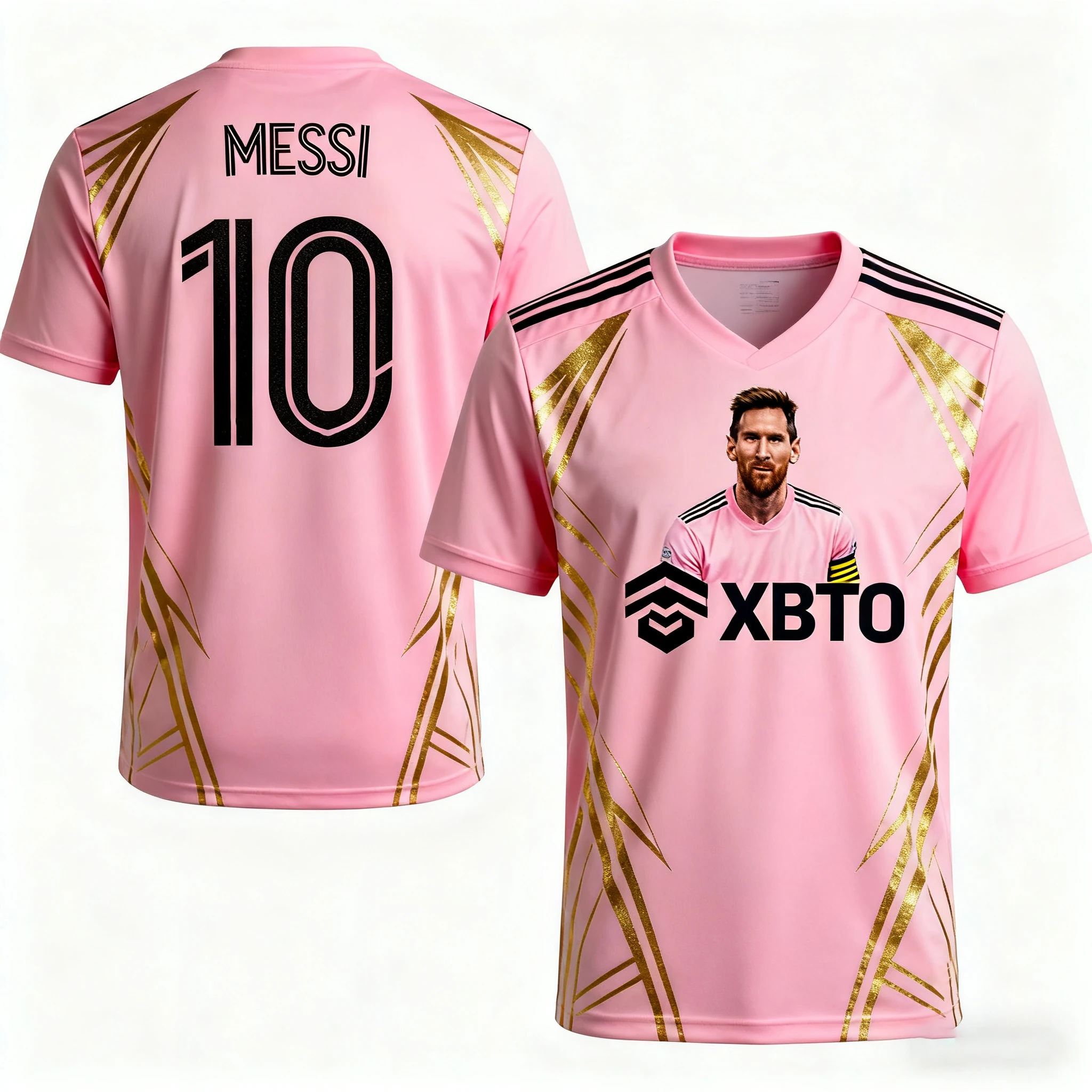 

Messi Fan Commemorative No. 10 Football Jersey 3d Printing Autumn Sports Dry Quickly Men's T-Shirt Children's Clothing Tee Y2k