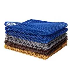 Mesh Cleaning Dishcloth Multipurpose Kitchen Grid Dishwashing Towel Reusable Cleaning Wipes Non-stick Oil Cleaning Rag