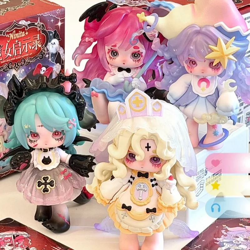 

In Stock Ninita Witch Revelation Series Surprise Box Trendy Toy Blind Box Ornament Desktop Deco Collection Toy Birthday Gift